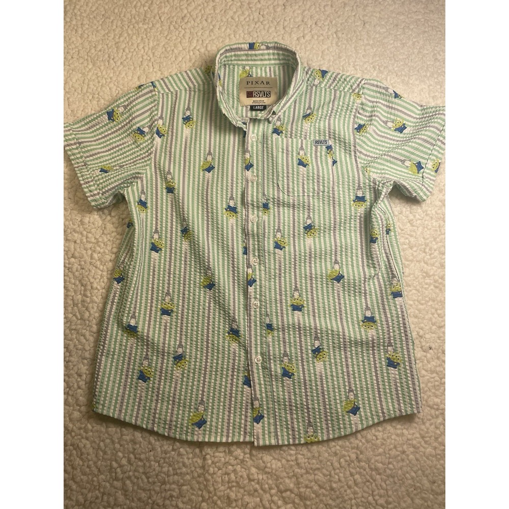 Disney and Pixar Toy Story "The Claaaaaw" - RSVLTS Short Sleeve Shirt XL  Youth